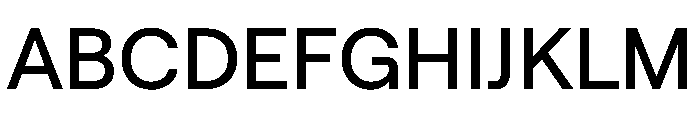 RoobertJapanese TRIAL Medium Instance Font UPPERCASE
