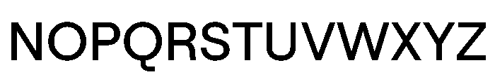 RoobertJapanese TRIAL Medium Instance Font UPPERCASE