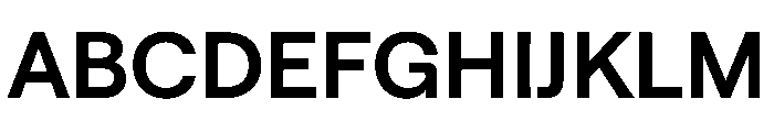 RoobertJapanese TRIAL SemiBold Instance Font UPPERCASE