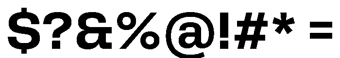 Rooftop Bold Font OTHER CHARS