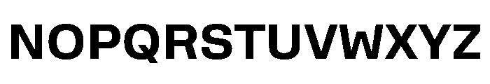 Rooftop Bold Font UPPERCASE