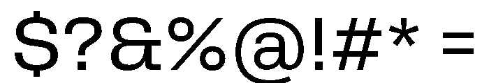 Rooftop Book Font OTHER CHARS