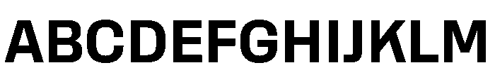 Rooftop CompactBold Font UPPERCASE