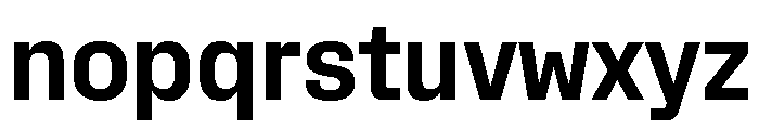Rooftop CompactBold Font LOWERCASE