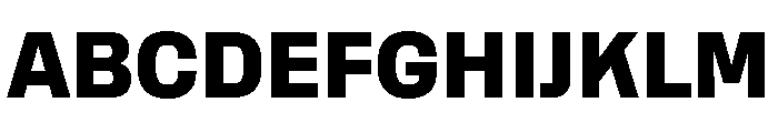 Rooftop CompactExtrabold Font UPPERCASE