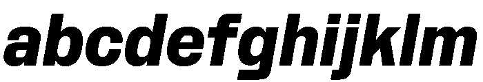 Rooftop CompactExtraboldItalic FONT