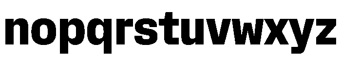 Rooftop CompactExtrabold Font LOWERCASE