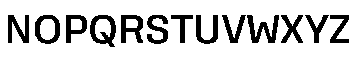 Rooftop CompactMedium Font UPPERCASE