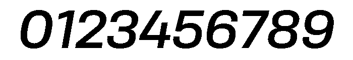 Rooftop CompactMediumItalic Font OTHER CHARS