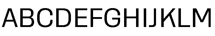Rooftop CompactRegular Font UPPERCASE