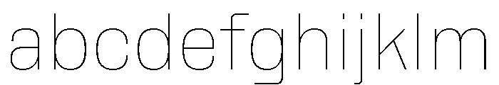 Rooftop CompactThin FONT