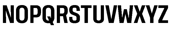 Rooftop CondensedBold Font UPPERCASE