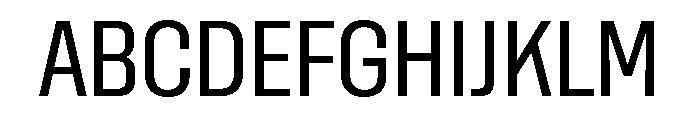 Rooftop CondensedBook Font UPPERCASE