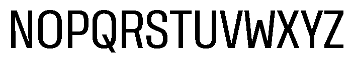 Rooftop CondensedBook Font UPPERCASE