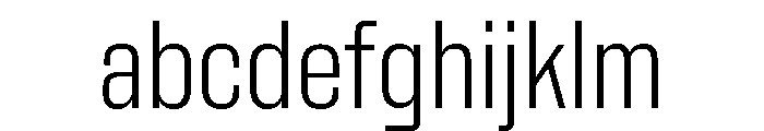 Rooftop CondensedLight FONT