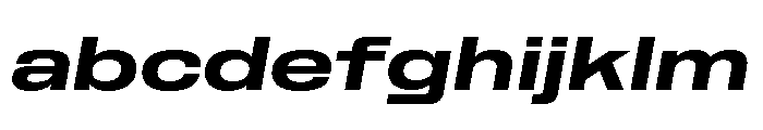 Rooftop ExtendedBoldItalic FONT