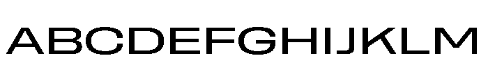 Rooftop ExtendedBook Font UPPERCASE