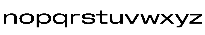 Rooftop ExtendedBook Font LOWERCASE