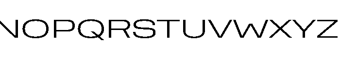 Rooftop ExtendedLight Font UPPERCASE