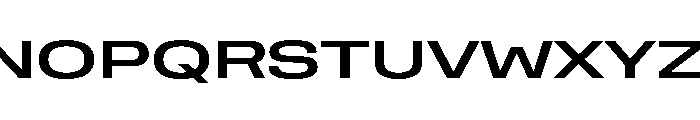 Rooftop ExtendedMedium Font UPPERCASE