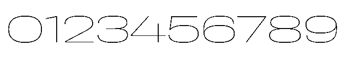 Rooftop ExtendedThin Font OTHER CHARS