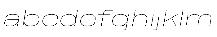 Rooftop ExtendedThinItalic FONT