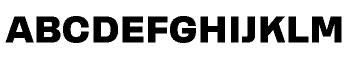 Rooftop Extrabold Font UPPERCASE