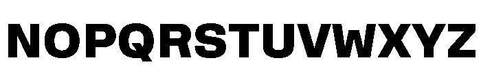 Rooftop Extrabold Font UPPERCASE