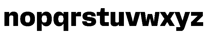 Rooftop Extrabold Font LOWERCASE