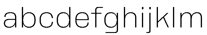 Rooftop Extralight FONT