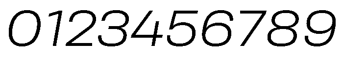 Rooftop LightItalic Font OTHER CHARS
