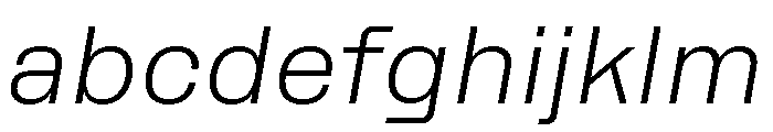 Rooftop LightItalic FONT