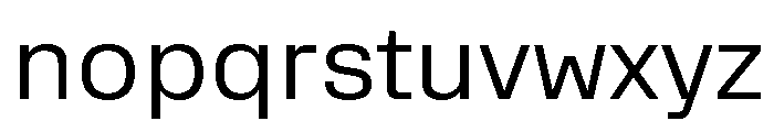 Rooftop Regular Font LOWERCASE