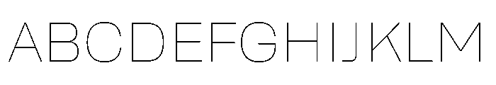 Rooftop Thin 93437f8c Font UPPERCASE