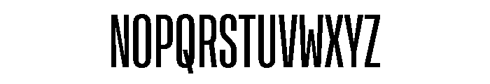 Rooftop UltraCondensedBook Font UPPERCASE
