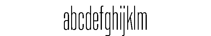 Rooftop UltraCondensedExtralight FONT