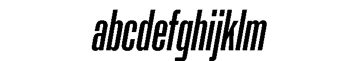 Rooftop UltraCondensedMediumItalic FONT