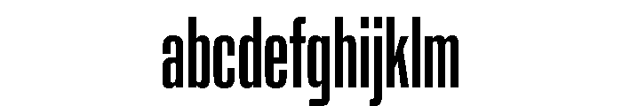 Rooftop UltraCondensedMedium FONT