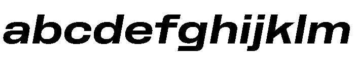 Rooftop WideBoldItalic FONT