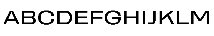 Rooftop WideBook Font UPPERCASE