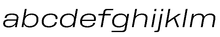 Rooftop WideLightItalic FONT
