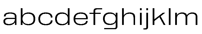 Rooftop WideLight FONT