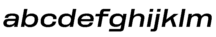Rooftop WideMediumItalic FONT