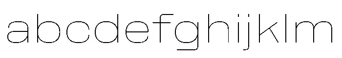 Rooftop WideThin FONT