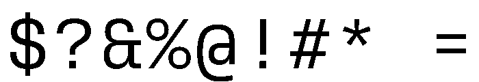 RooftopMono Regular 17bb510b Font OTHER CHARS