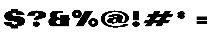 Rouleur Black Font OTHER CHARS