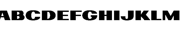 Rouleur Black Font UPPERCASE