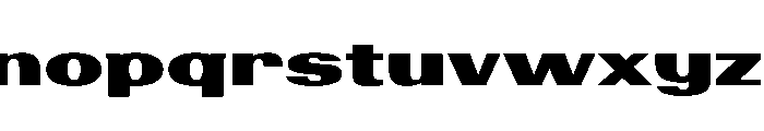 Rouleur Black Font LOWERCASE
