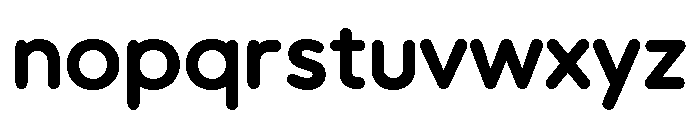 Rouna Bold Webfont Font LOWERCASE