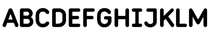 Rouna Bold Font UPPERCASE